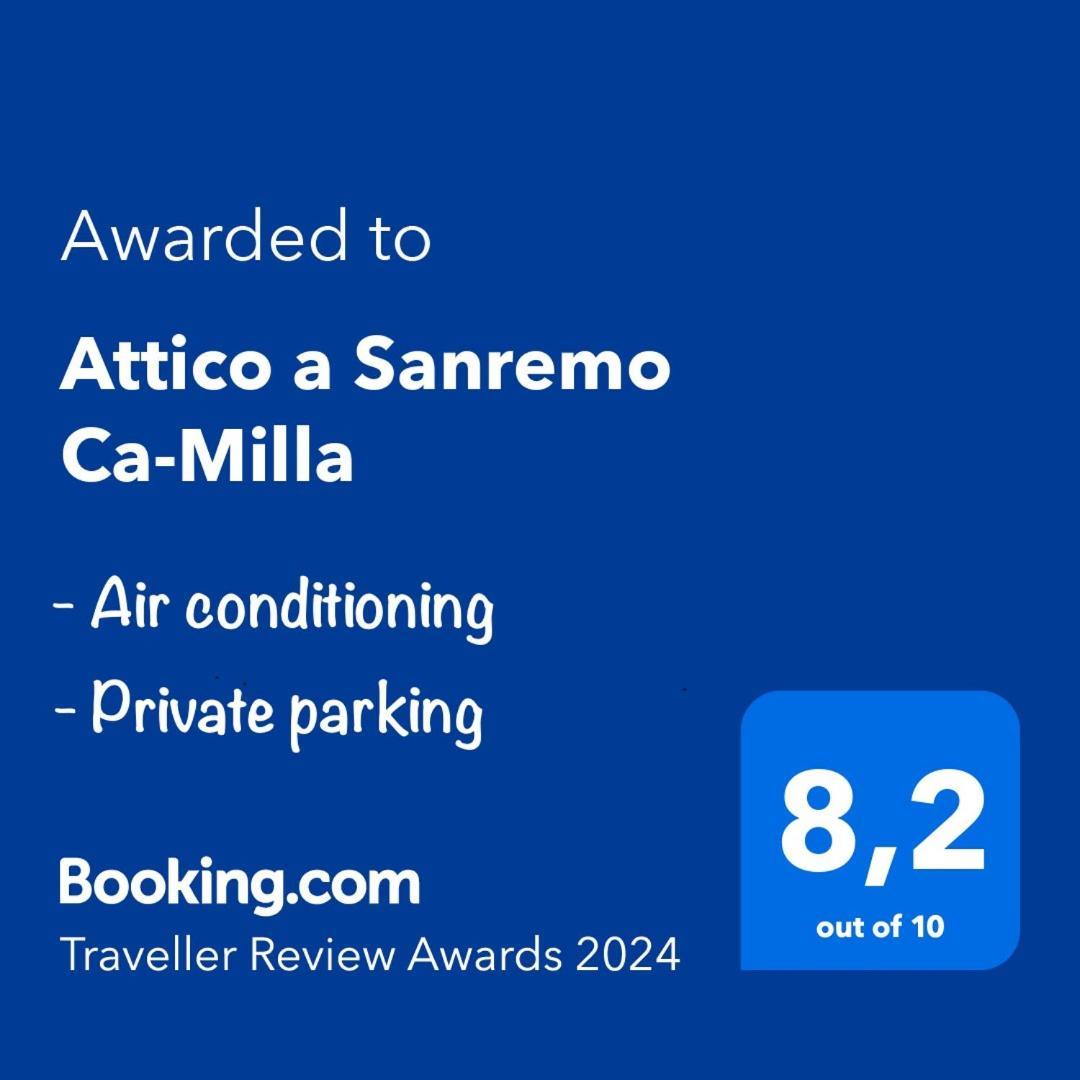 Ca-Milla Con Parcheggio Privato Apartment Sanremo Exterior photo
